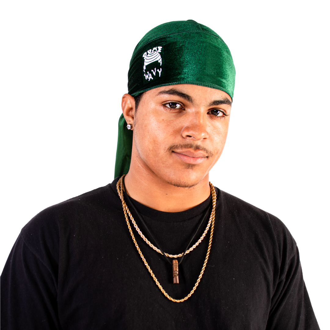Green Velvet Durag —