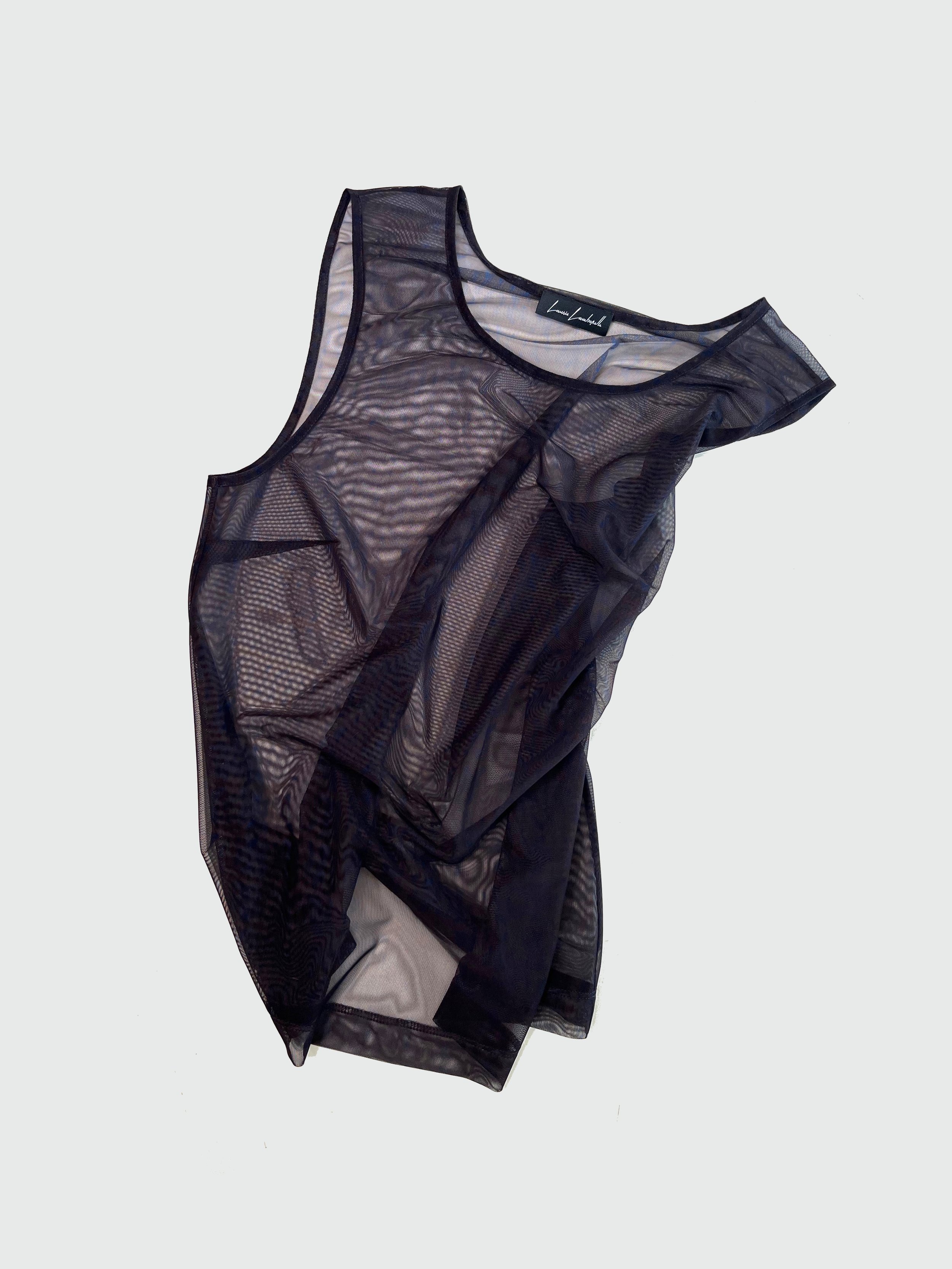 Tanktop Mesh - Aubergine