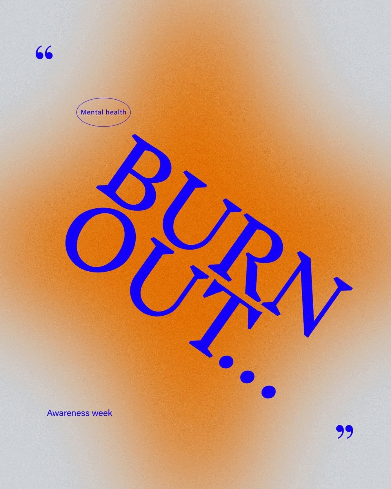 BURNOUT⚡️⚡️🔥🔥

I did not recognise my signs of burnout until I was very unwell. I had pains down my arms and sides my muscles went into spasm. I was shallow breathing and caught in fight or flight. I felt nothing except a heightened sense of impend