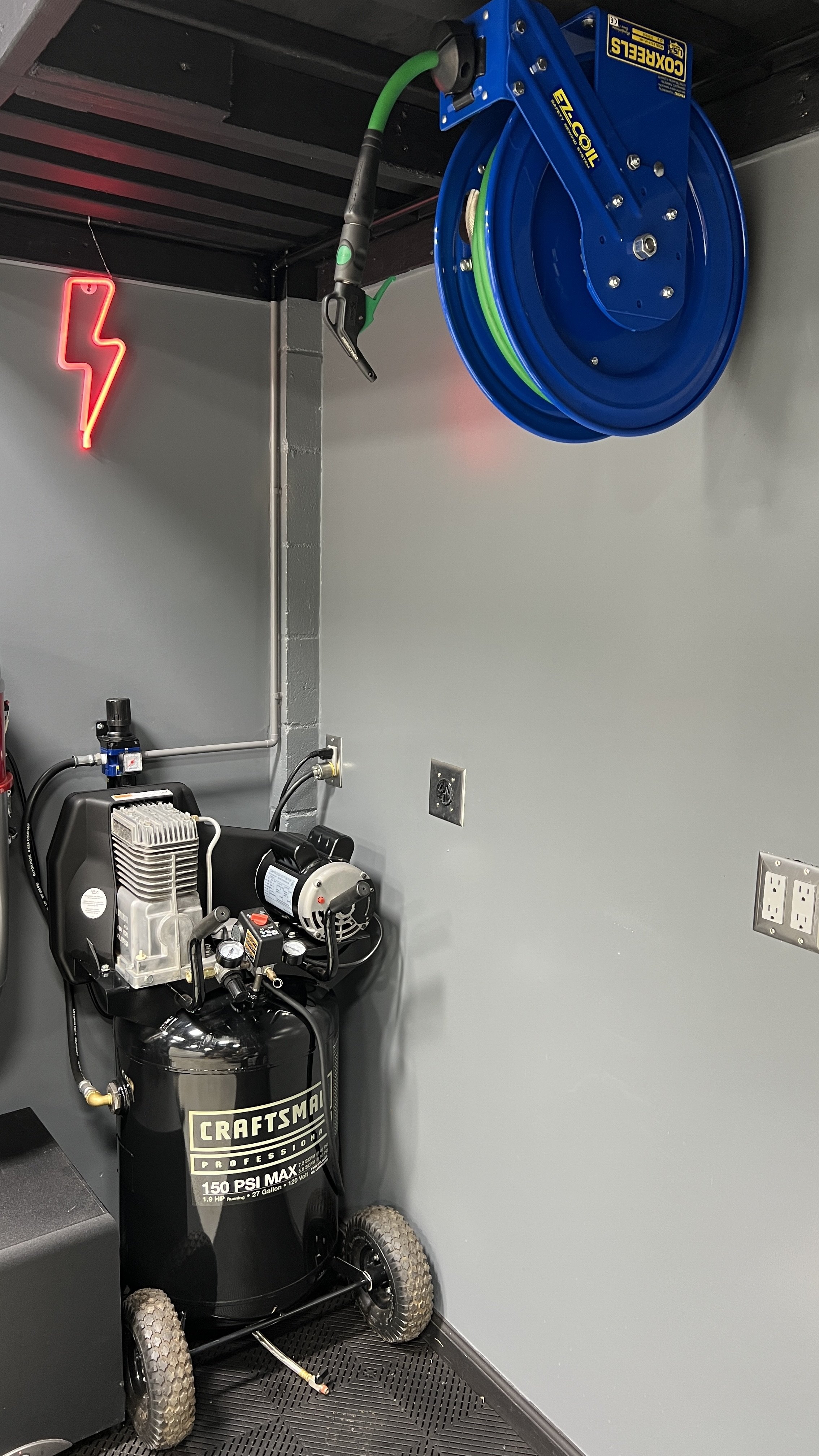 Ultimate Air Compressor Garage Set up. Easy DIY — HAWAII DETAILING