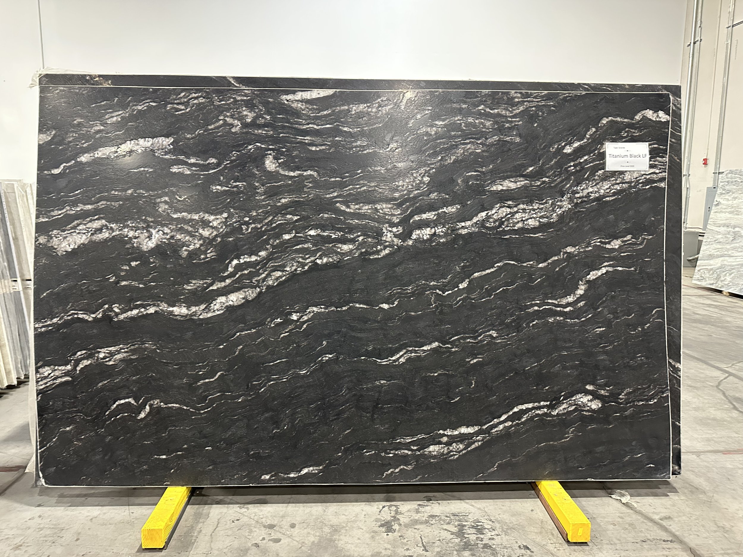 Titanium Black Leathered Finish