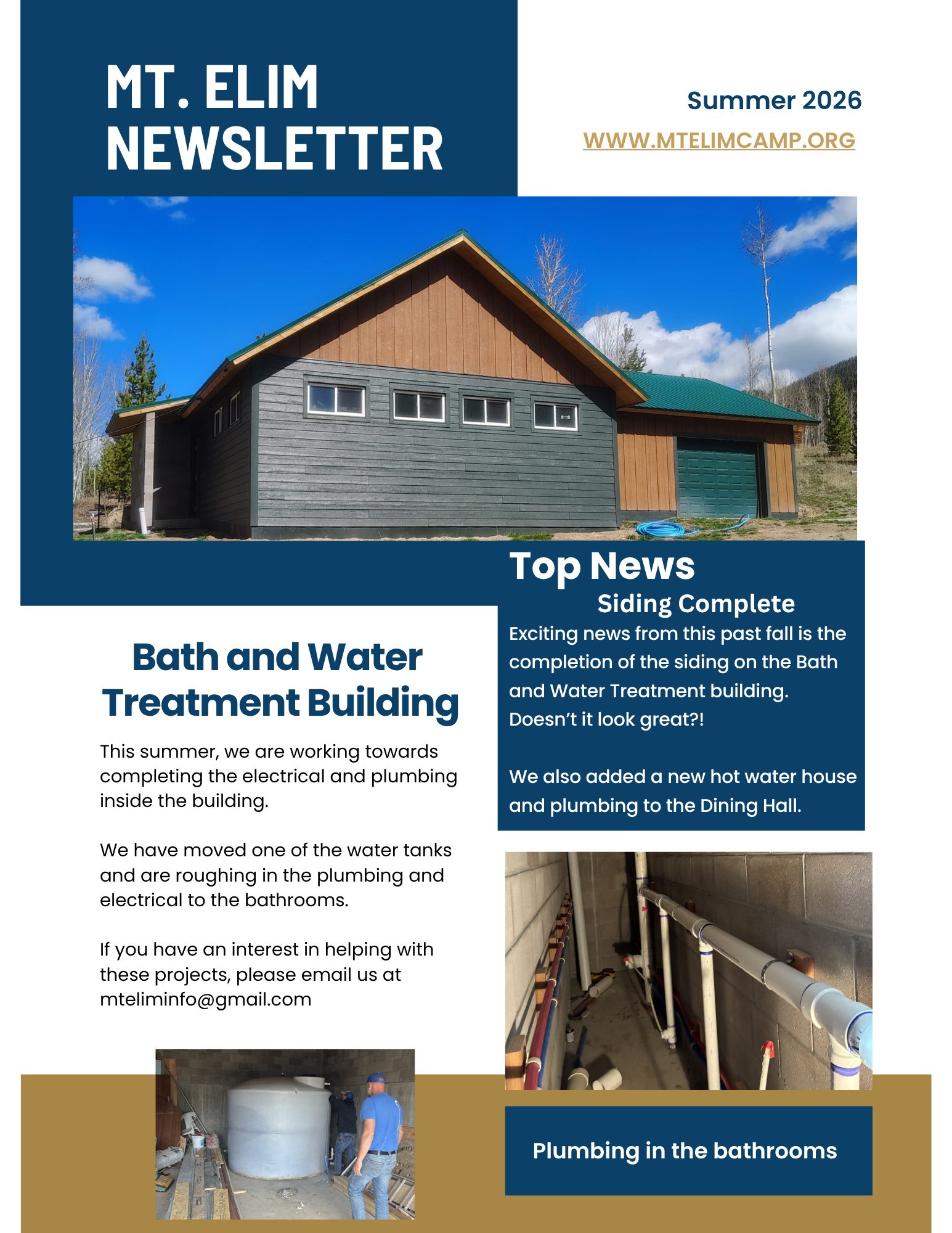 Summer 2026 Newsletter