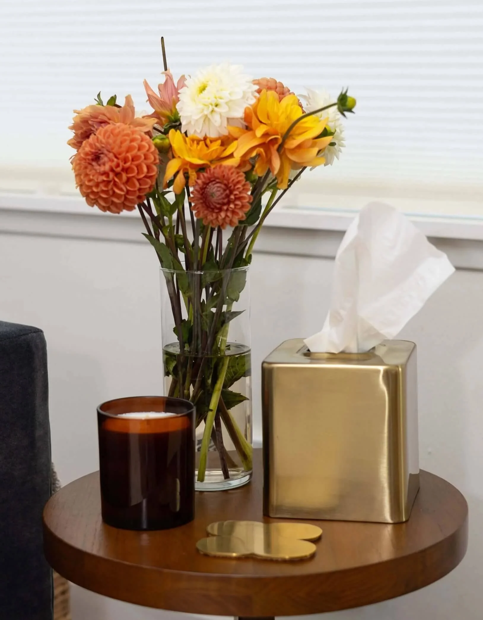 Flowers in the Therapy Room