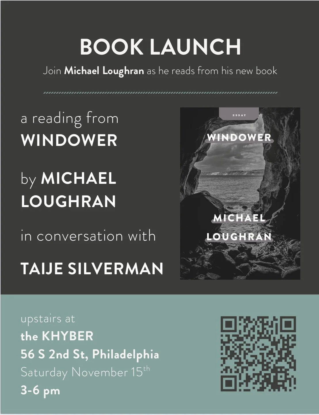 Book Launch with Michael Loughran