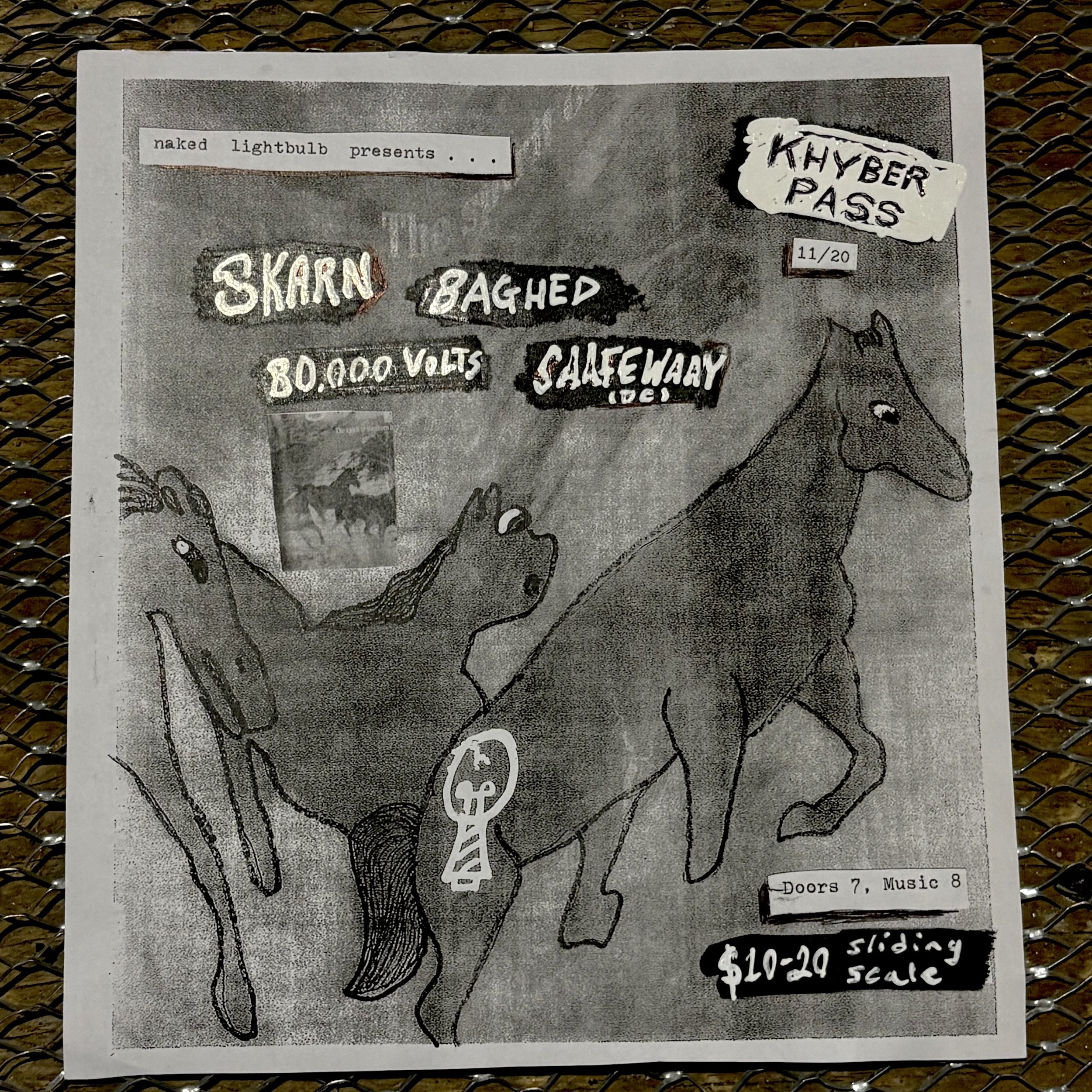 SAFEWAY(DC), SKARN, 8000 VOLTS, BAGHED