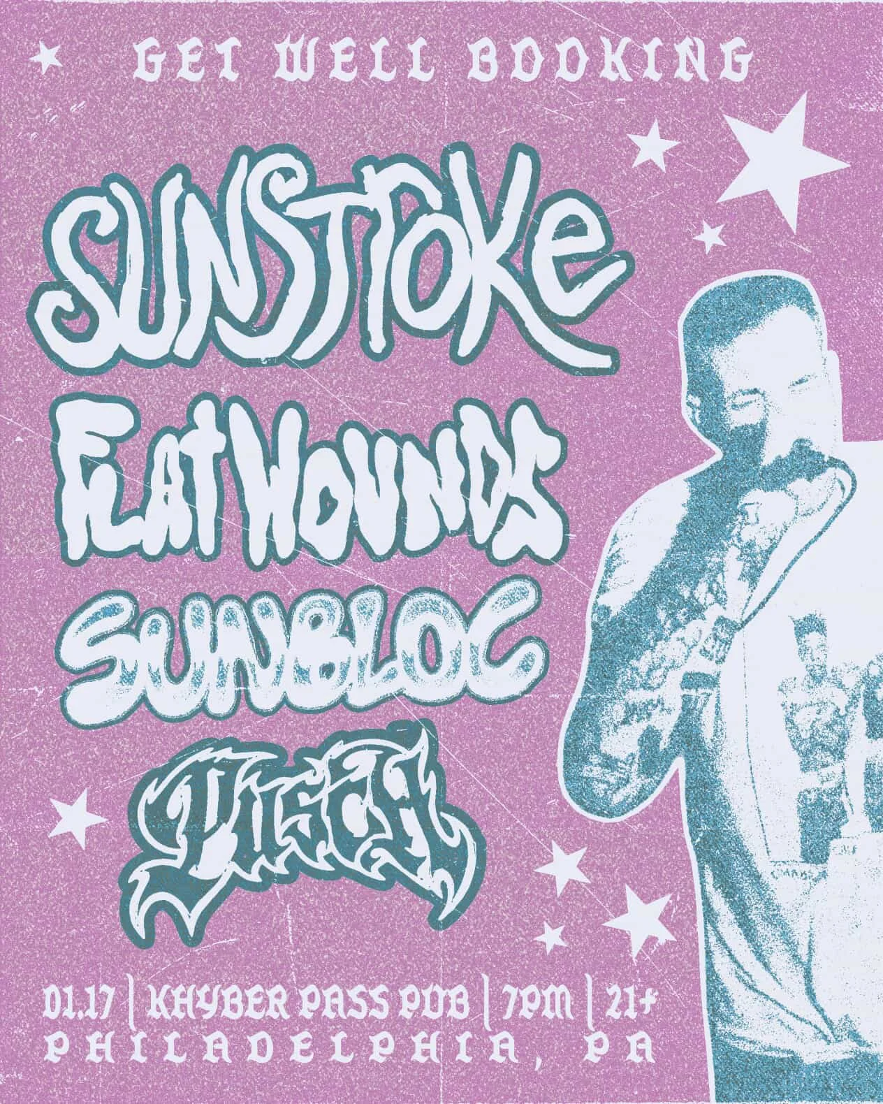 FLATWOUNDS / SUNBLOC / SUNSTROKE / PUSCH