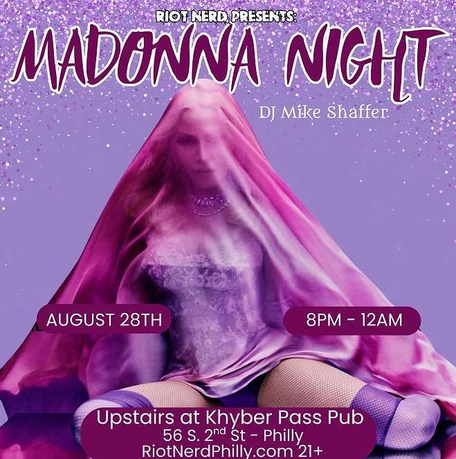 RIOT NERD PRESENTS: MADONNA NIGHT