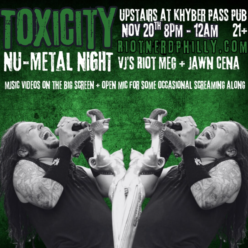 TOXICITY NU-METAL NIGHT