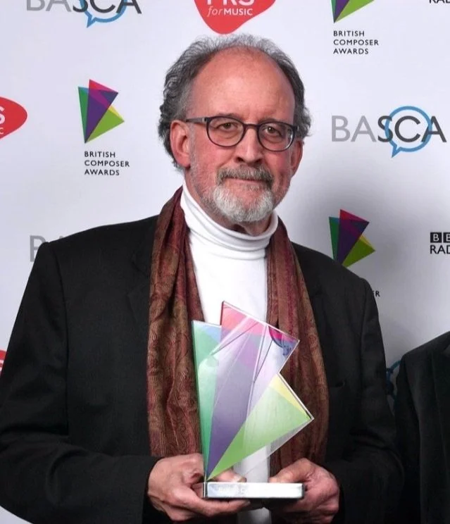 Simon Bainbridge with the 'British Composer Award for Inspiration' awarded at the British Composer Awards (BFI Southbank, London) - 6th December 2016