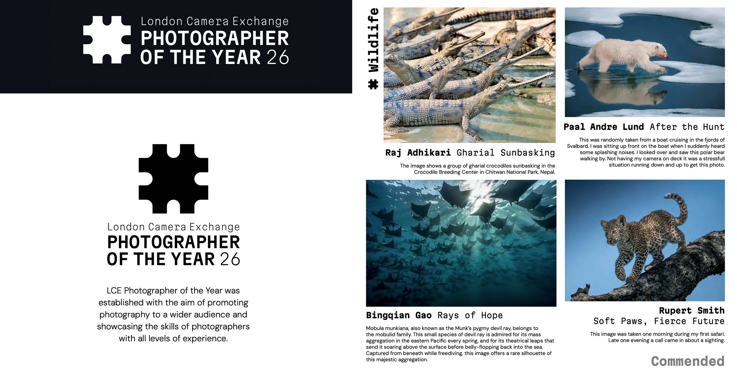 LCE Photographer of the Year 2026