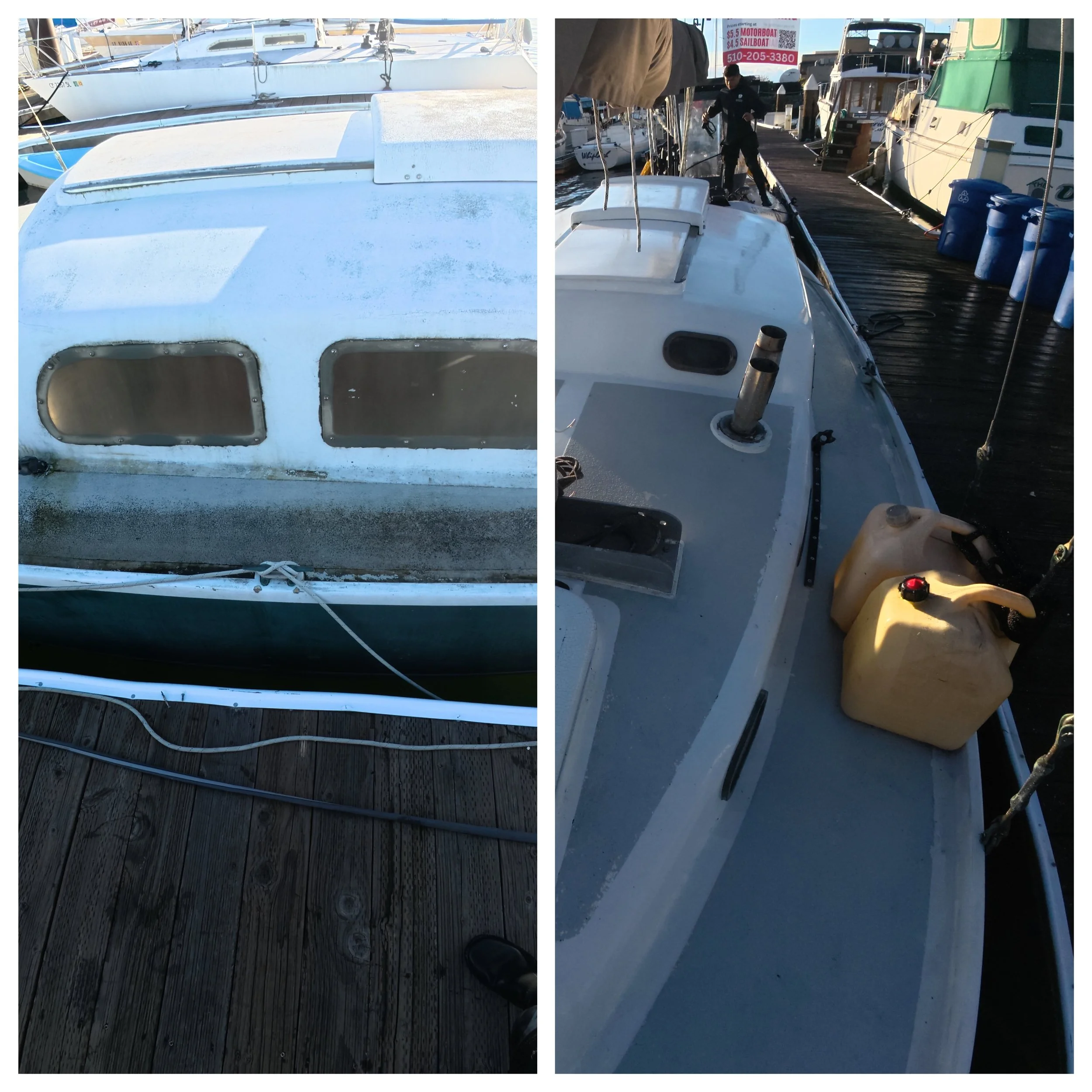 Why clean your boat with pressure washing