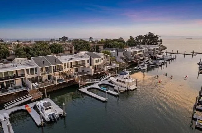 Ballena Bay dock cleaning