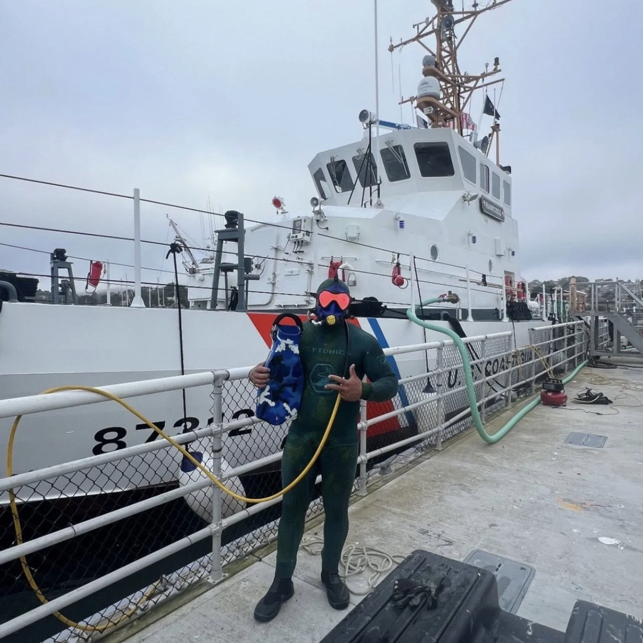 Commercial diving San Francisco Bay Area - Raphael Garios (Poseidon Boat Services)