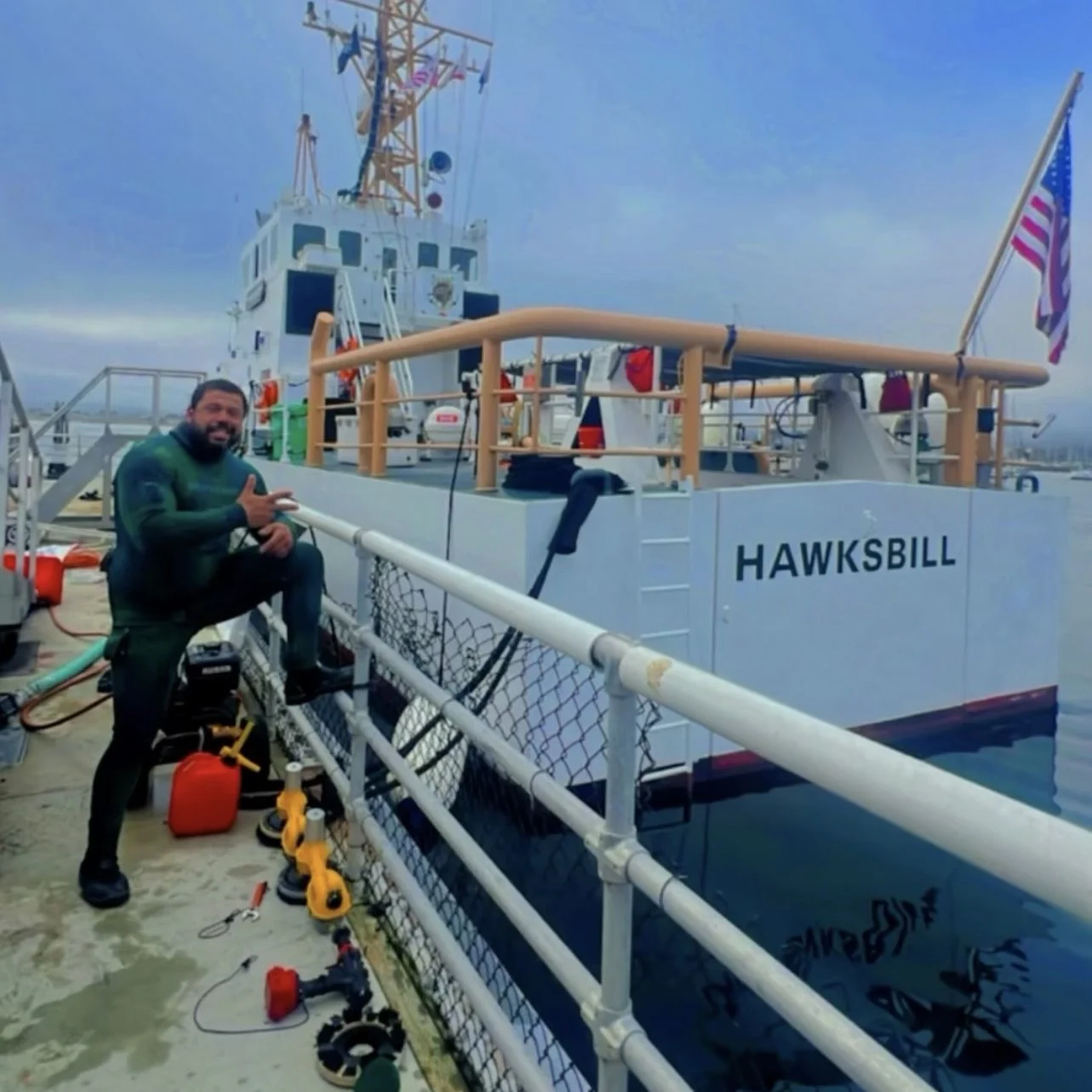 Commercial diving San Francisco Bay Area - Raphael Garios )Poseidon Boat Services)