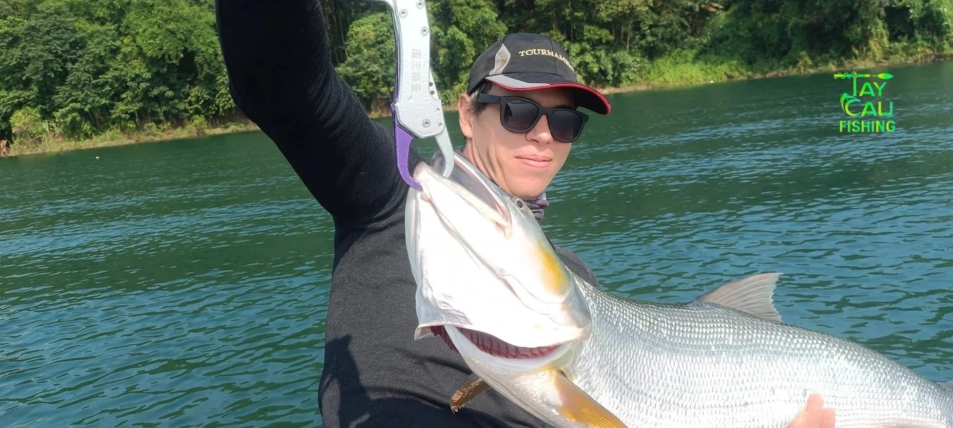 Trophy Yellowcheek caught in Vietnam