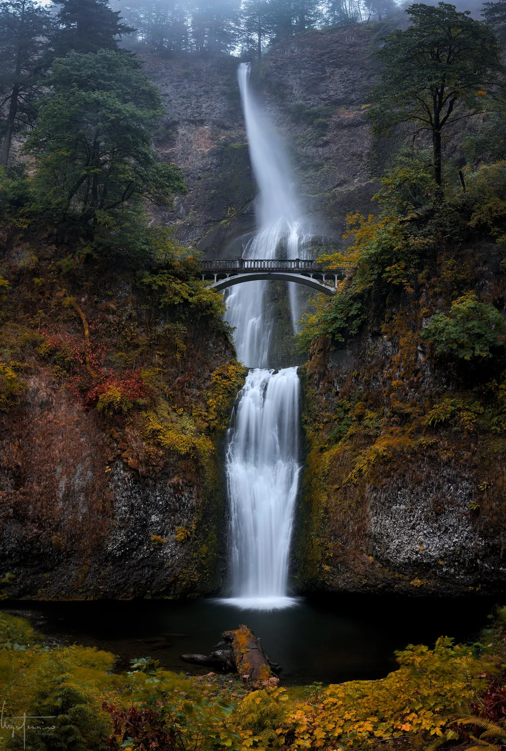 Fotografía fine art de cascada — colección Healness