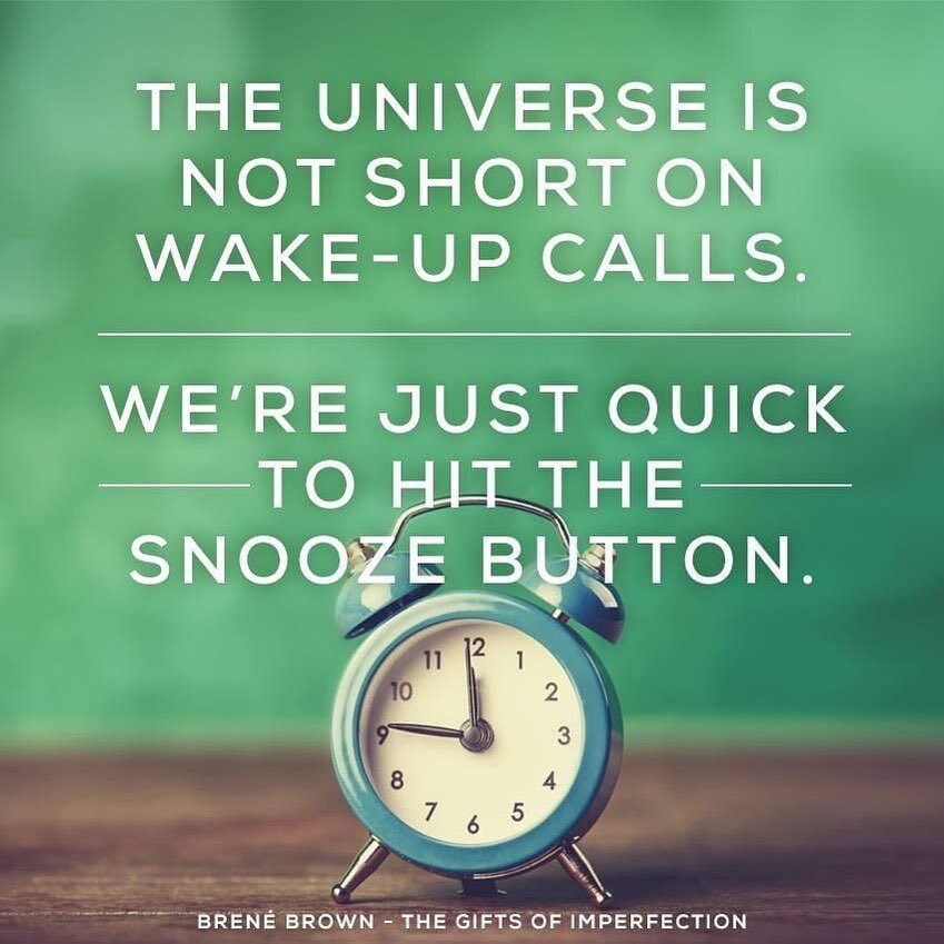 I can&rsquo;t tell you how many times I hit the snooze button in my life.  I just wasn&rsquo;t ready to deal &hellip; until I had no other choice. That&rsquo;s often how it happens. We don&rsquo;t confront our pain until the costs of ignoring it beco