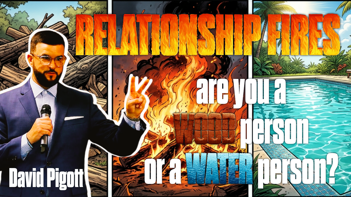 Pastor David Pigott brings a message from Proverbs 26 - "Where no wood is, there the fire goeth out." God tells us how to make strife cease in relationships. You might have a relationship that is on fire. What do you do when there is a fire in a rela