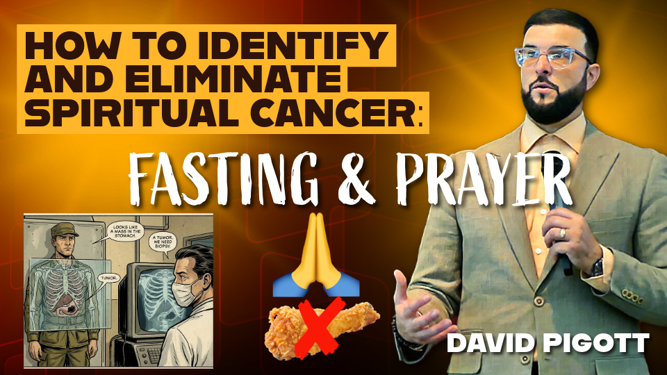Pastor David Pigott brings a message from Isaiah 58 describing the power and potential of Prayer and Fasting - it is how we find and eliminate the spiritually toxic elements that are destroying our spiritual lives. It is how we enable our spirit man 
