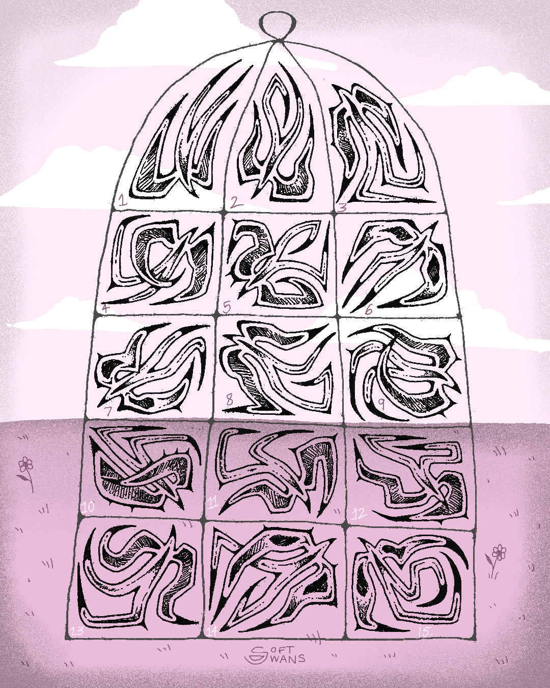 THE CAGE - flashsheet