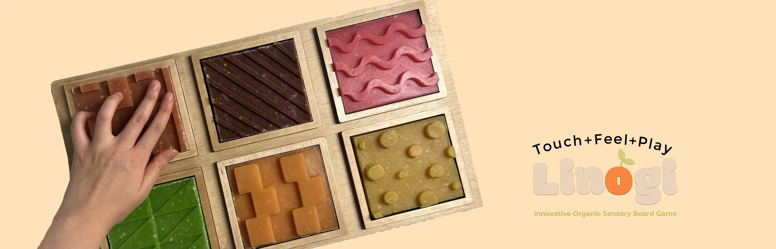 Organic Sensory Board Game: Linogi