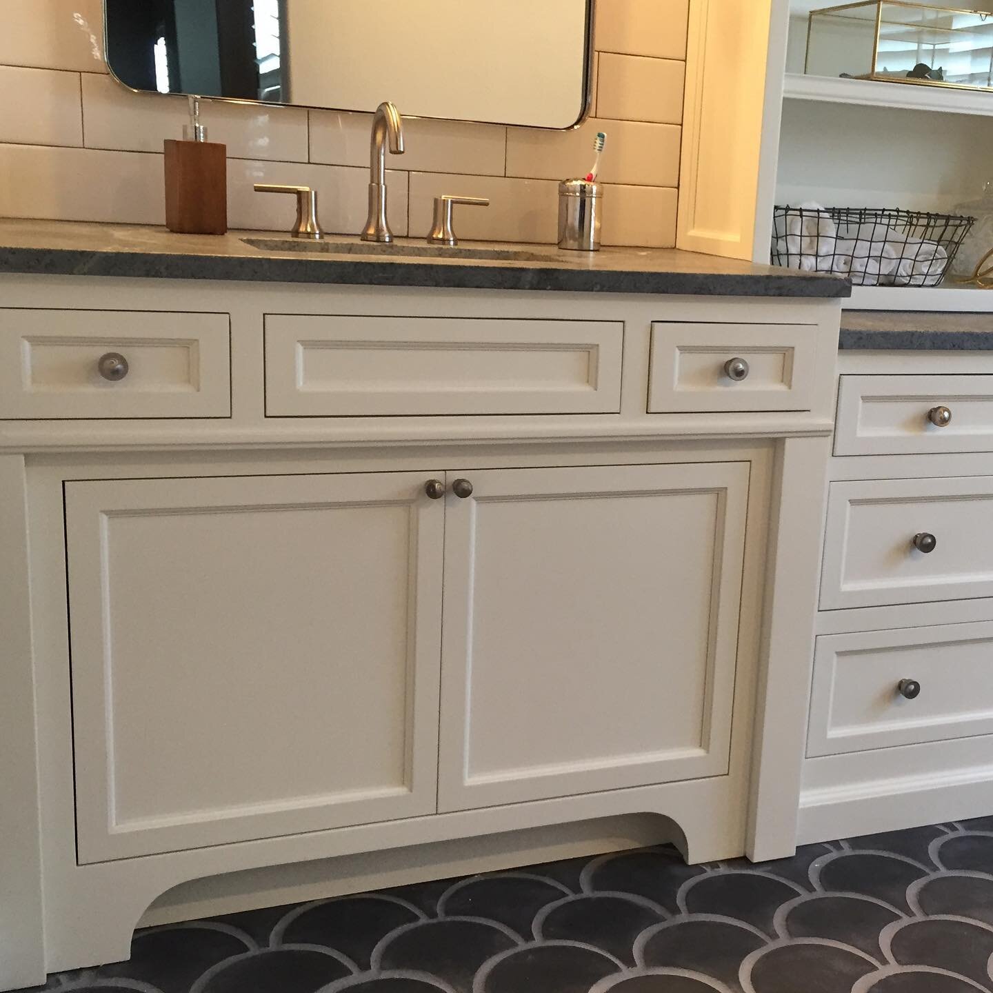 Unique custom cabinetry.. more than just shaker designs. #customcabinetry #acodenver #denvercabinets #customhomes #customvanity #shakercabinets #amishcraftsmanship #homesweethome