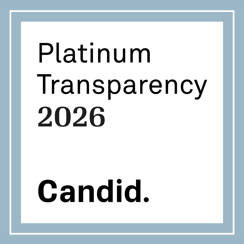 Platinum Seal of Transparency 2026 from Candid