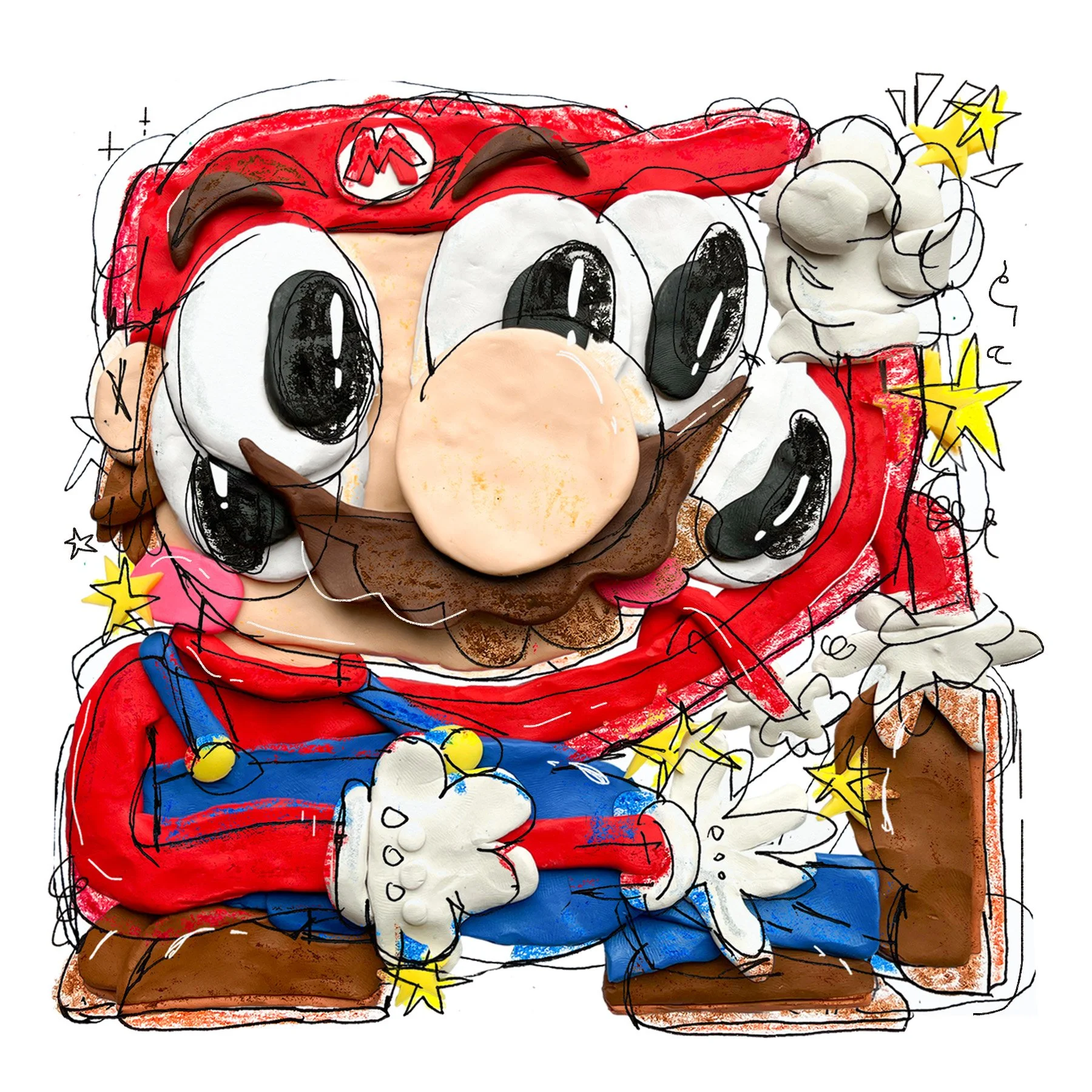 Mario - Culture Sculpture