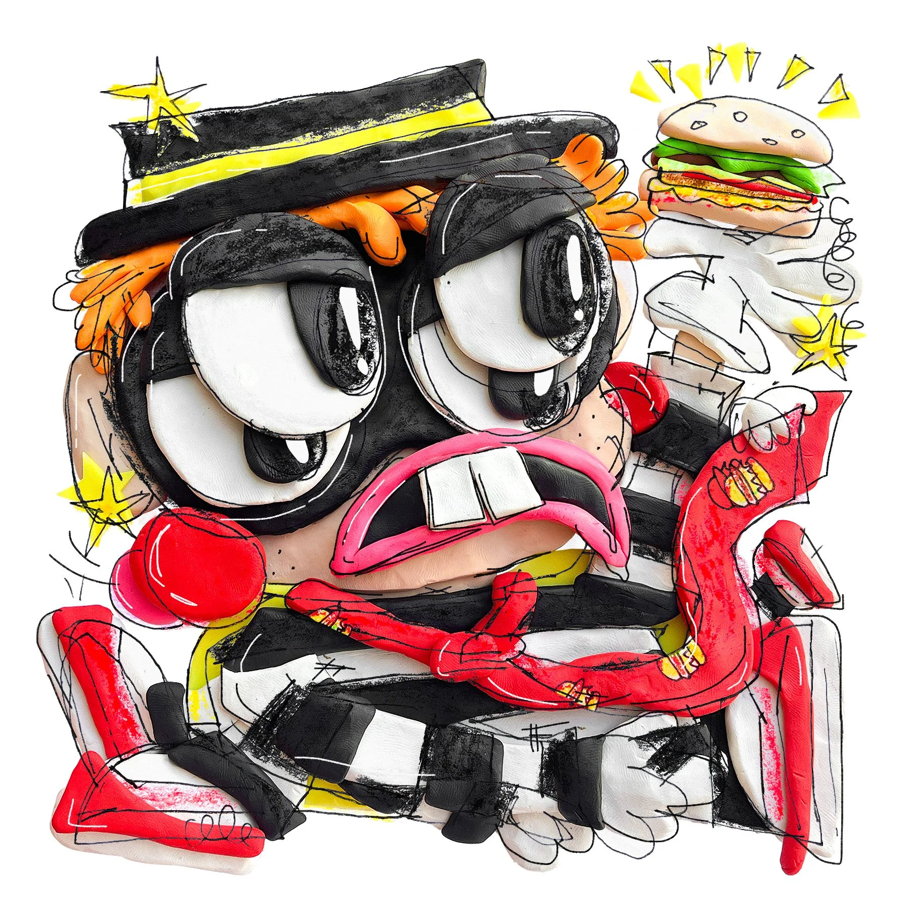 Hamburglar - Culture Sculpture