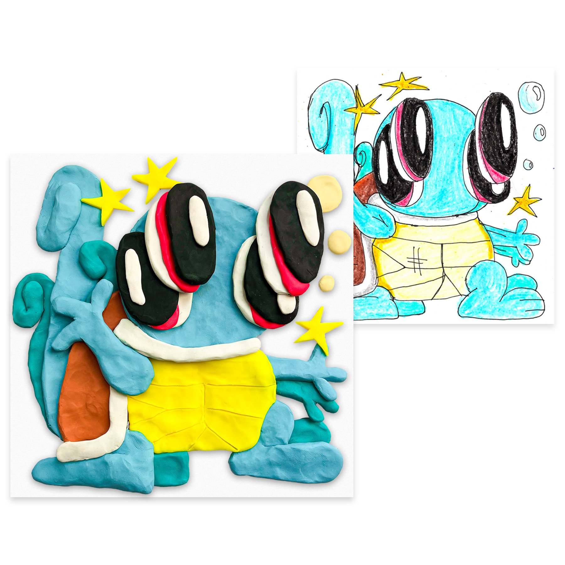 Squirtle Culture Sculpture - Originals