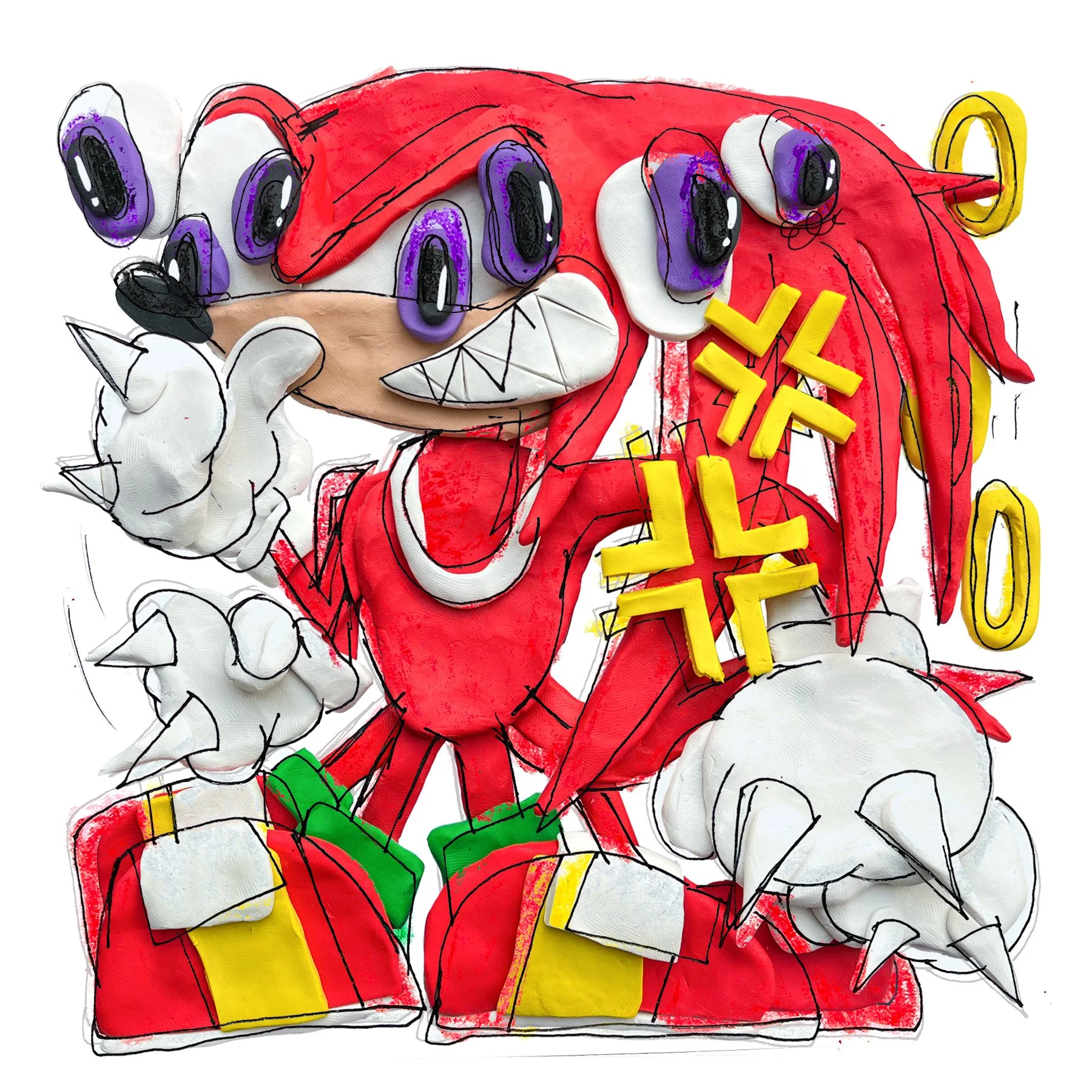 Knuckles - Culture Sculpture