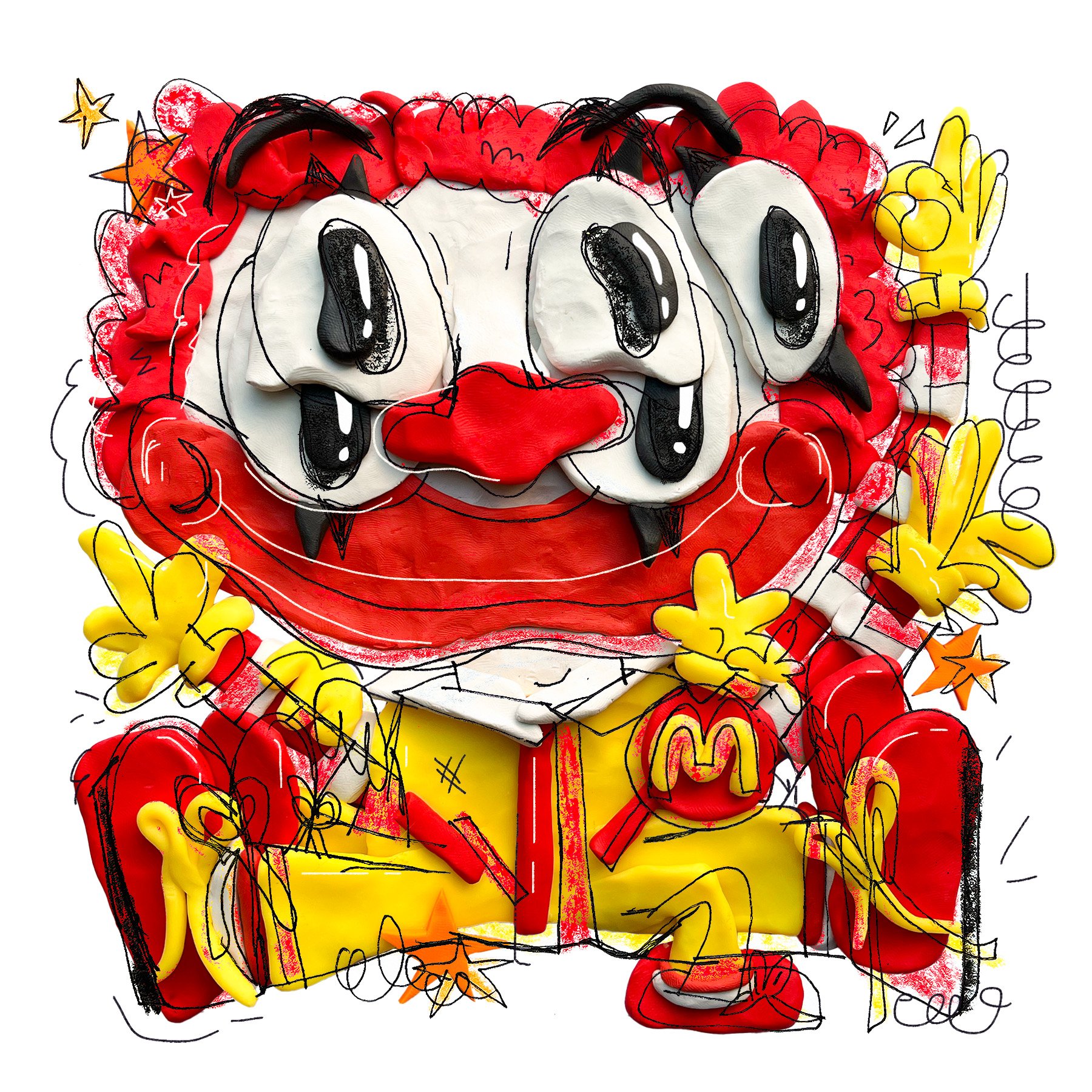 Ronald McDonald - Culture Sculpture