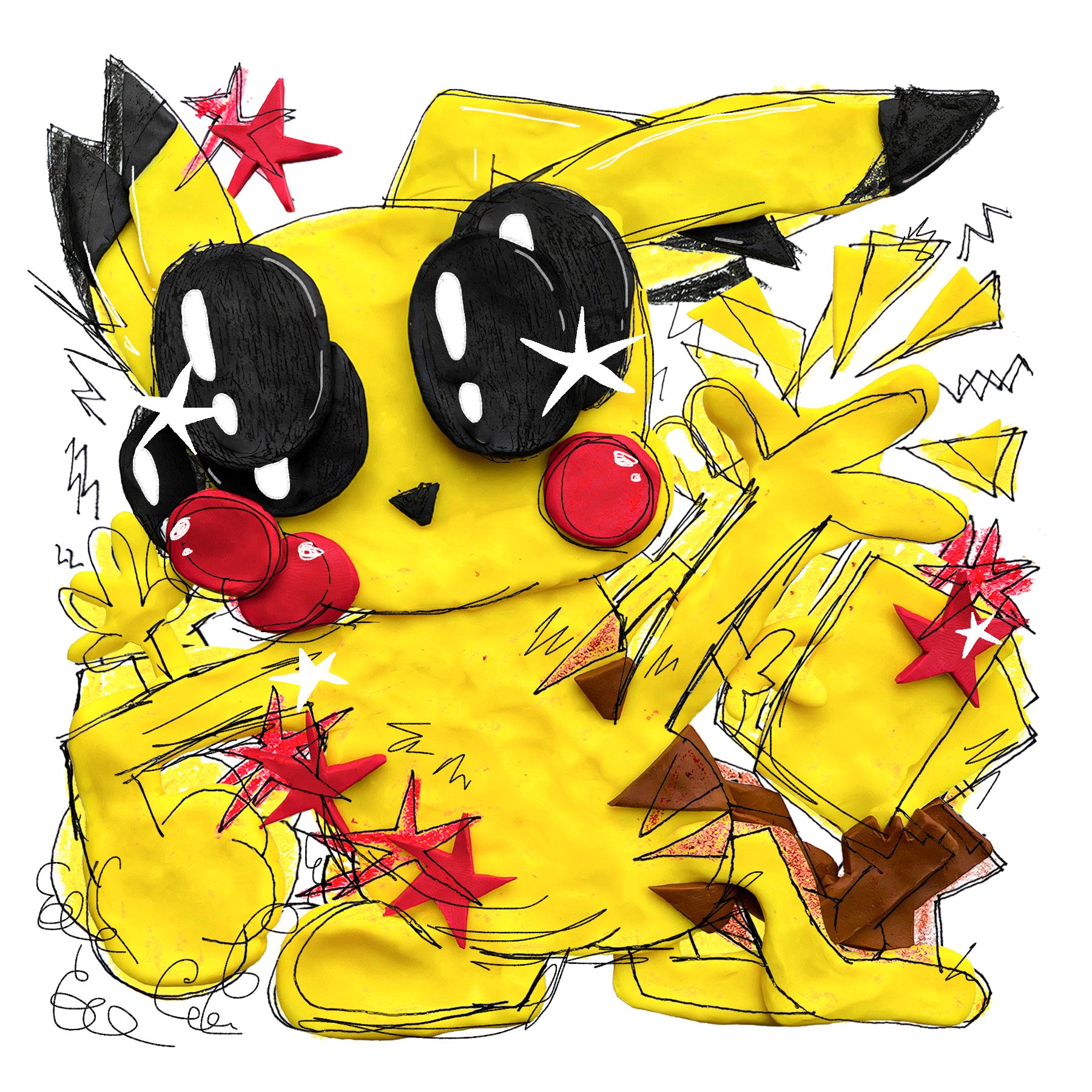 Pikachu - Culture Sculpture