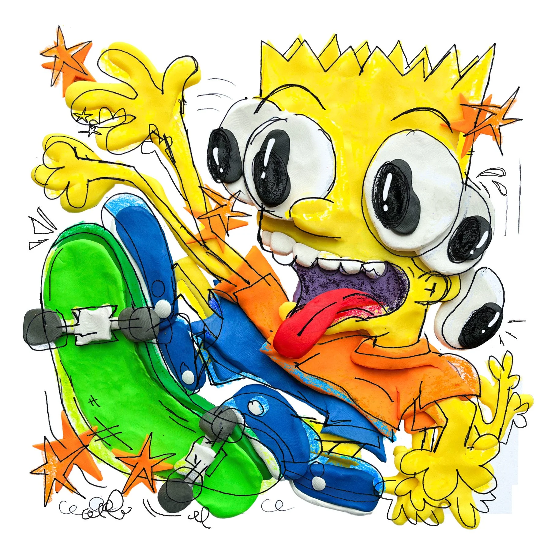 Bart - Culture Sculpture