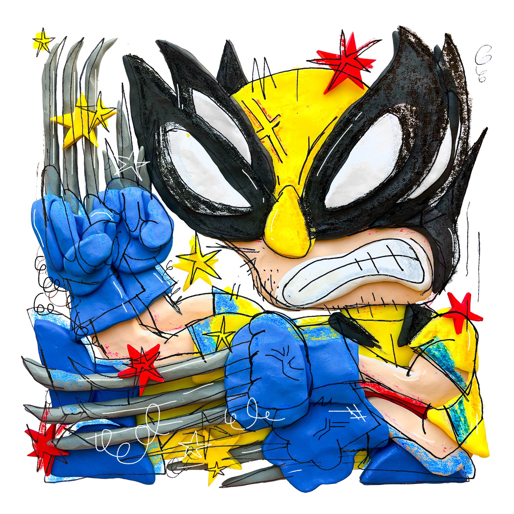 Wolverine - Culture Sculpture