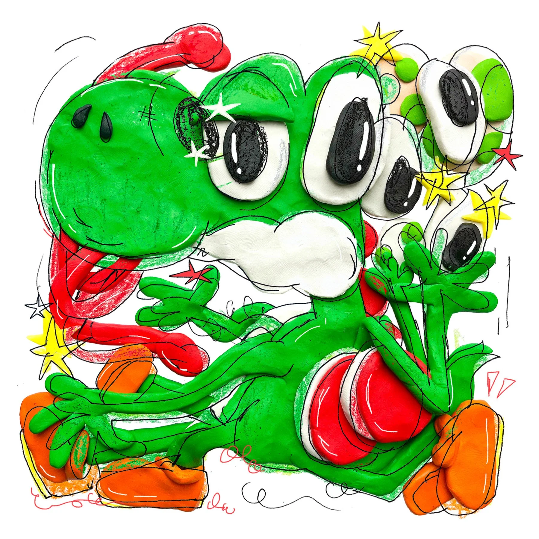 Yoshi - Culture Sculpture