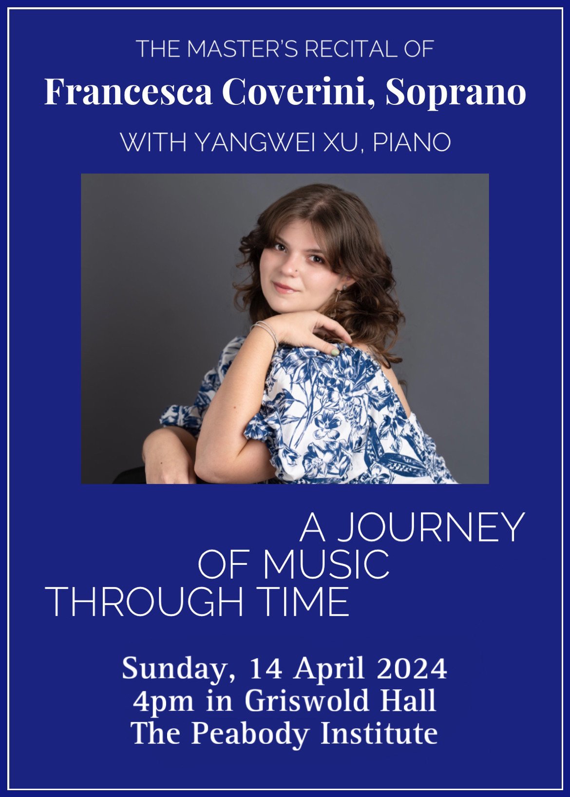 Master’s Recital: A Journey of Music Through Time
