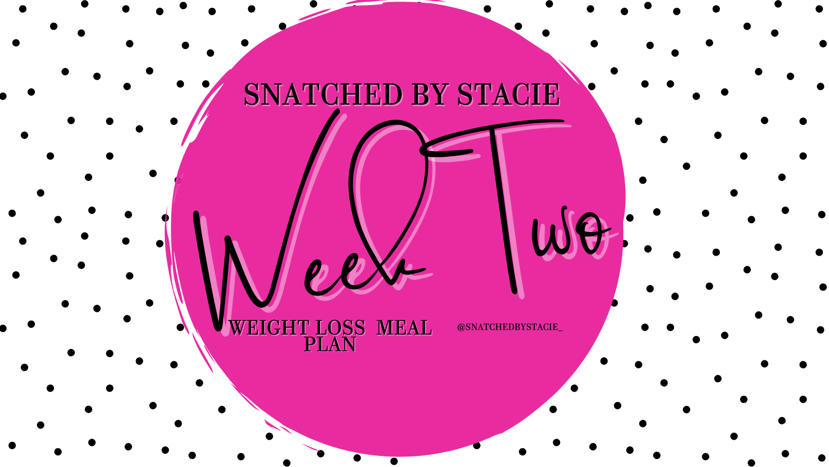 WEIGHT LOSS WEEK TWO