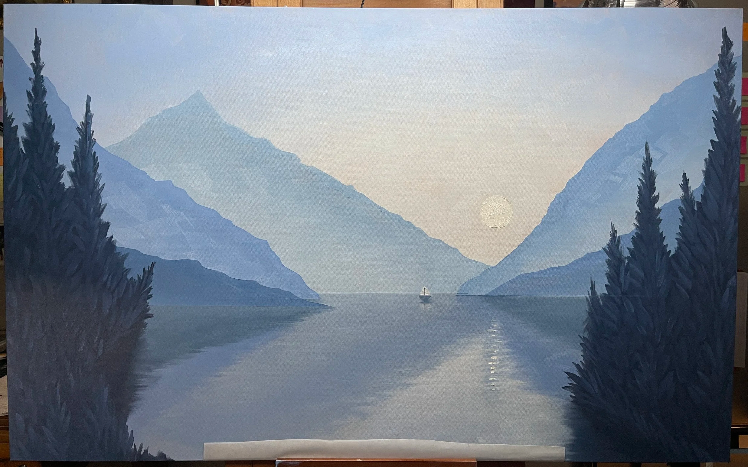River Through the Mountain