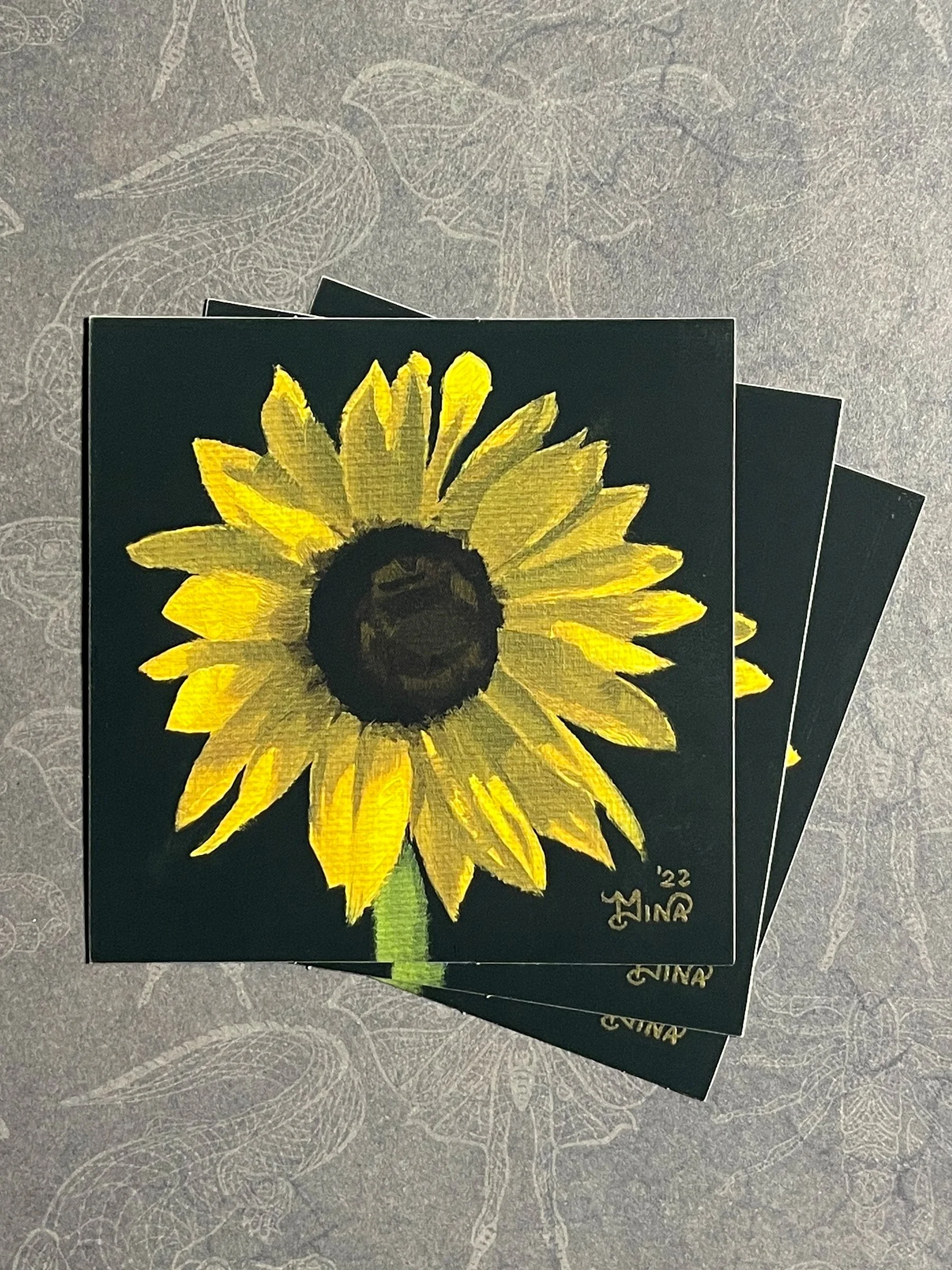 Sunflower Sticker