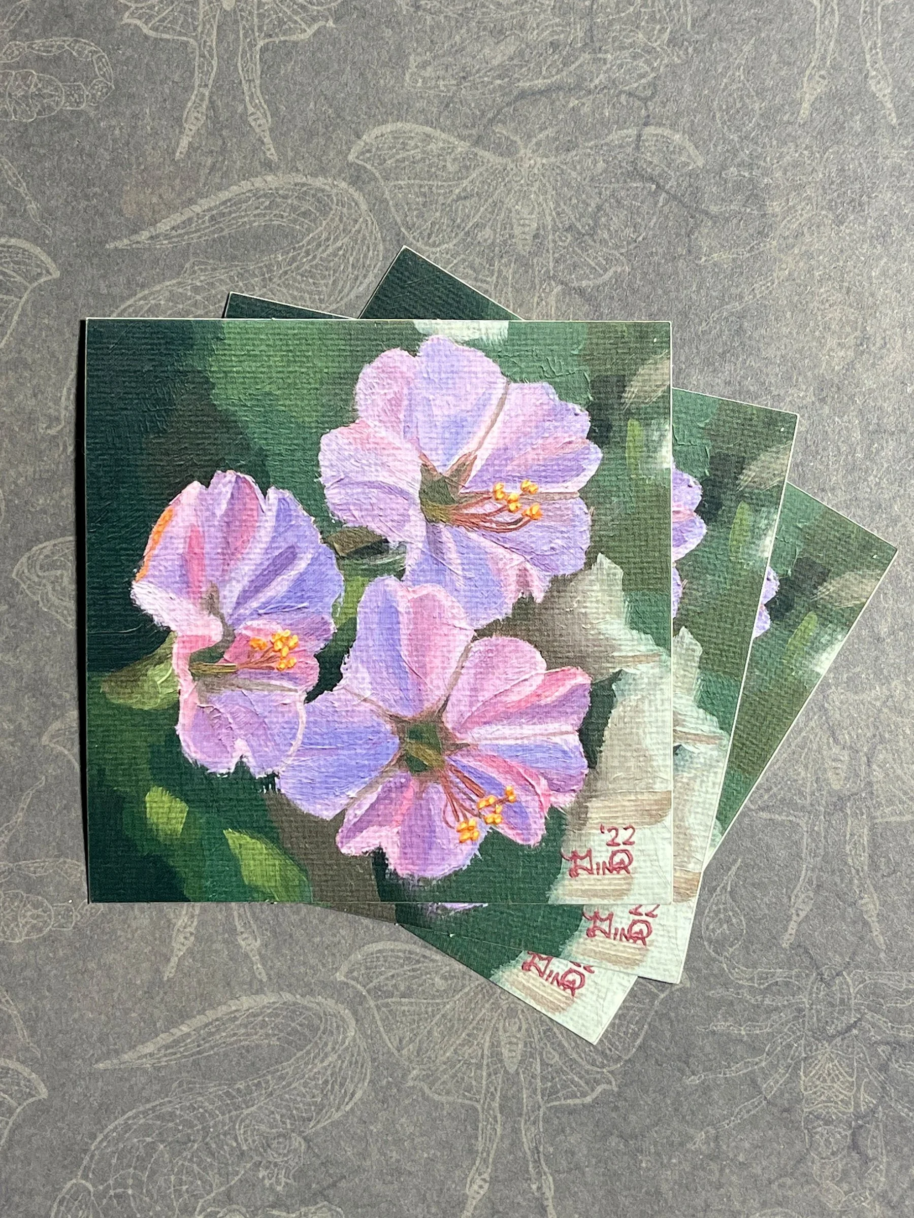 Mirabilis Jalapa Sticker