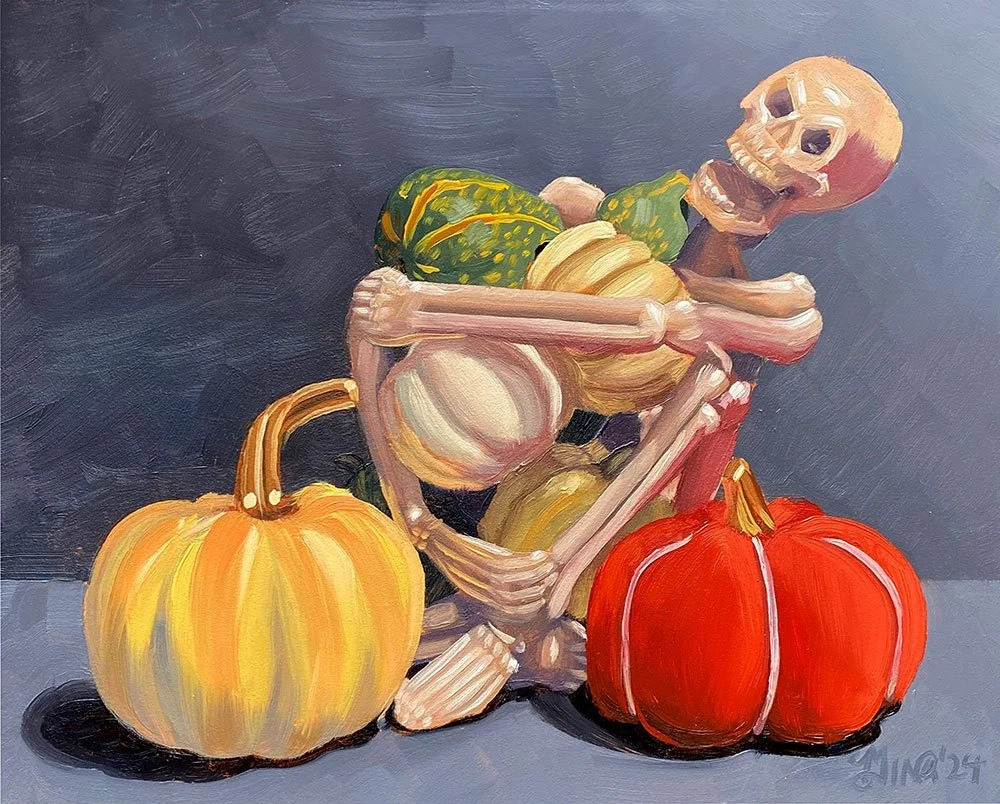 Help! I Can't Hold All of These Pumpkins!