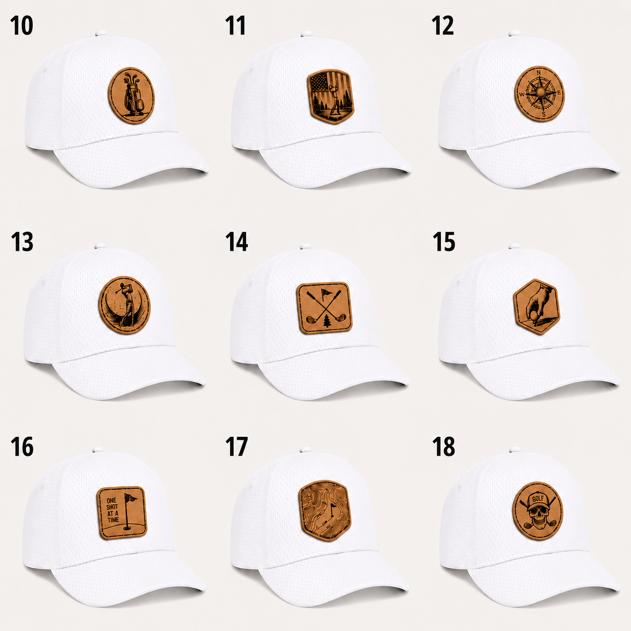 Golf Caps |CustomizedHomeGoods.com