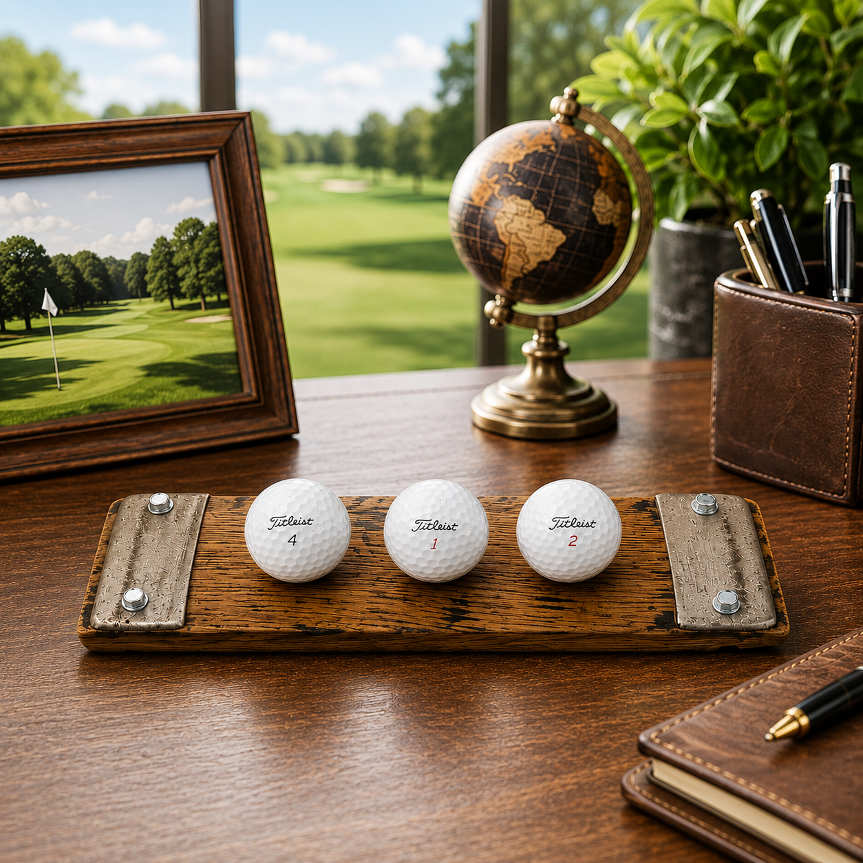 Golf Memorabilia Display