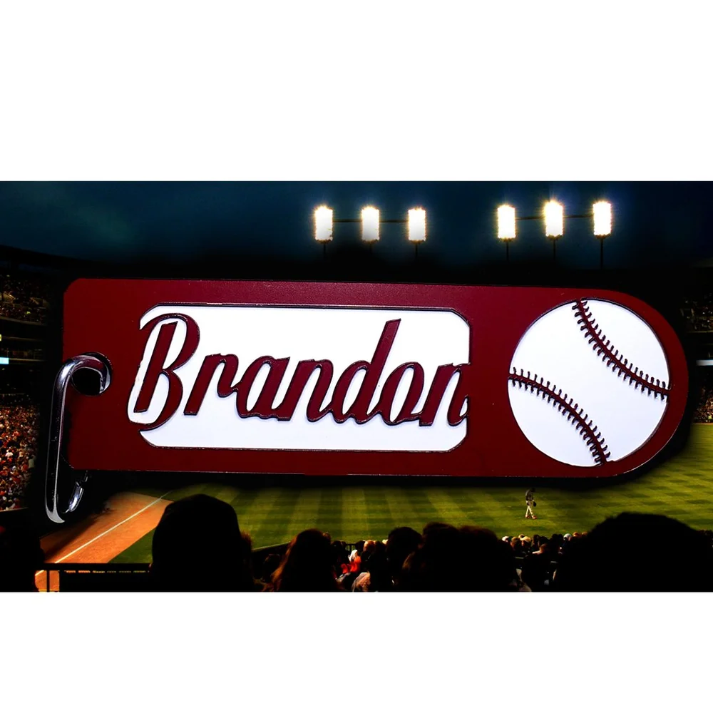 Embroidered Baseball Tags