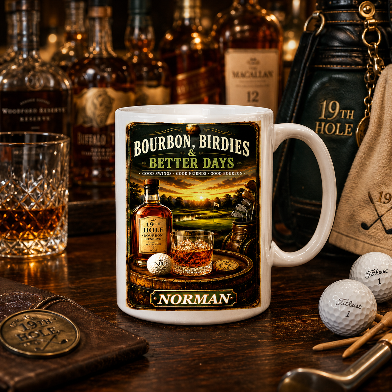 Golfer Dad Gift