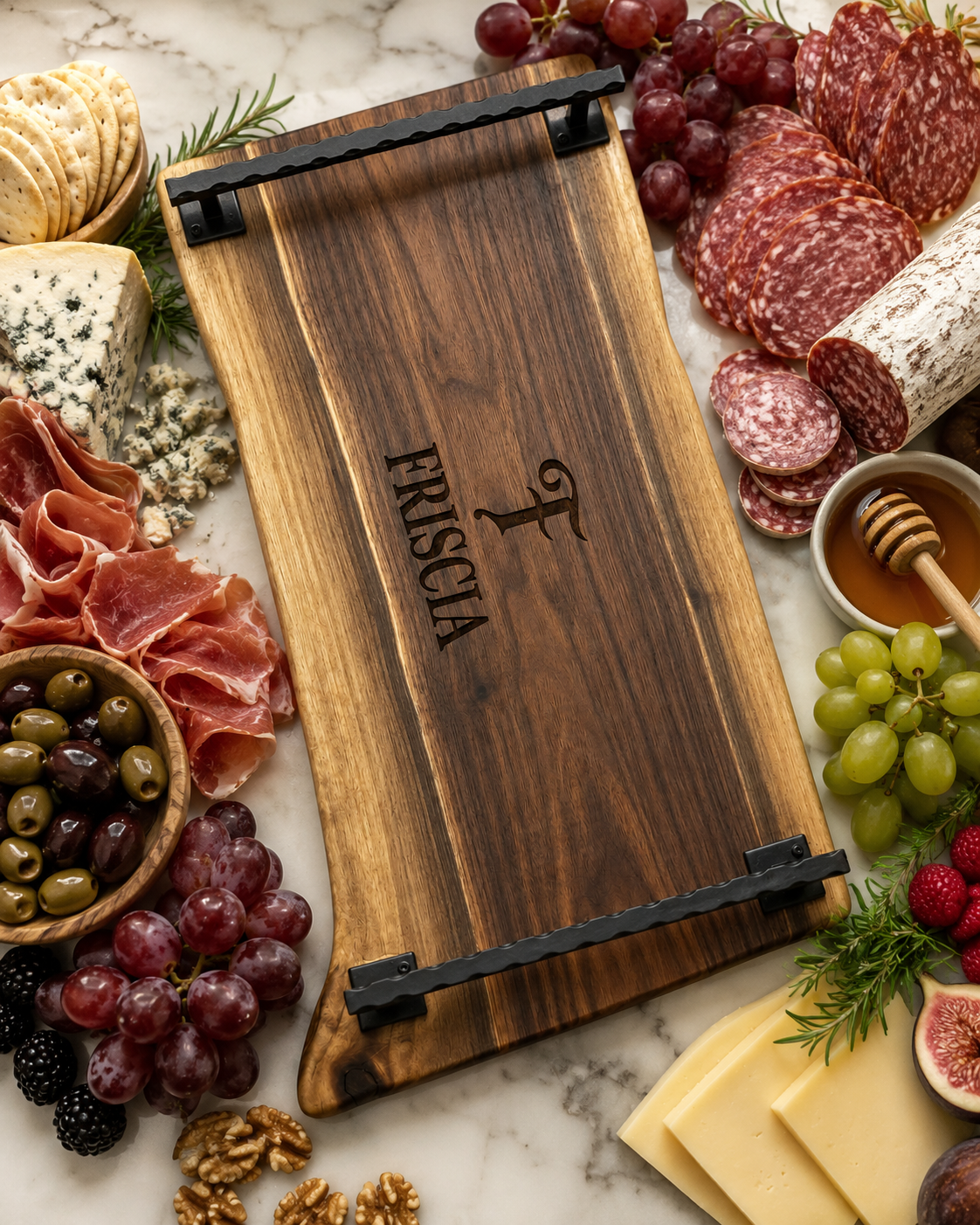 Black Walnut Charcuterie Board