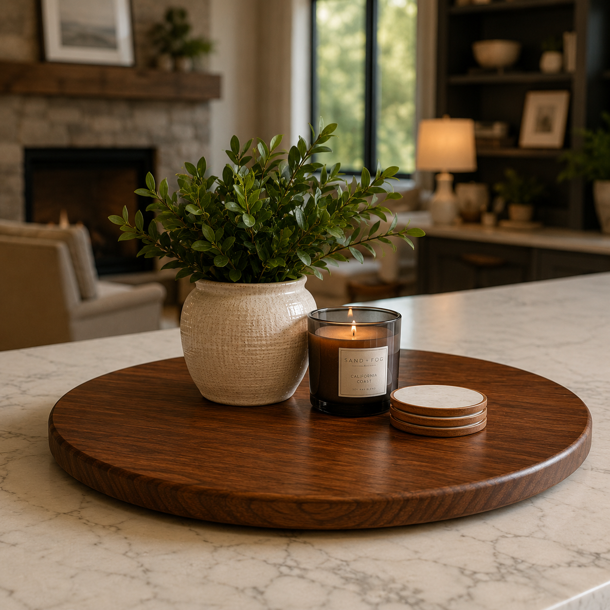 lazy susan realtor gift