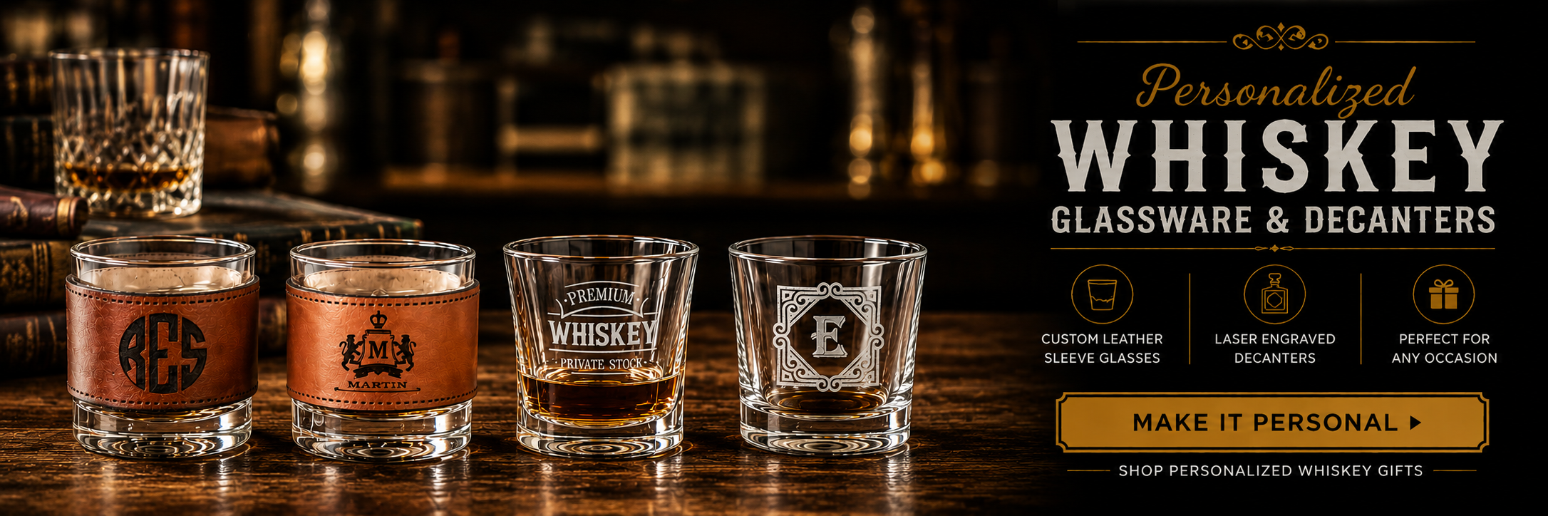 whiskey glasses | bourbon glassware