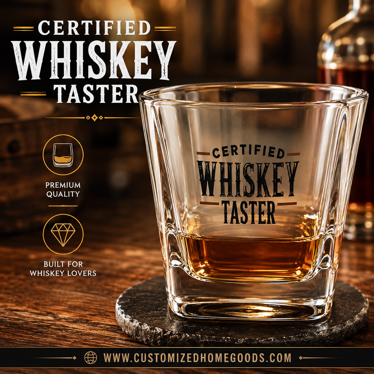whiskey Glasses | Whiskey Taster Gift